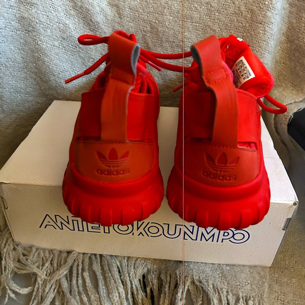 Adidas Originals Tubular X Red AQ5452 2015 Shoes Sneakers Mens US Size 10 1/2